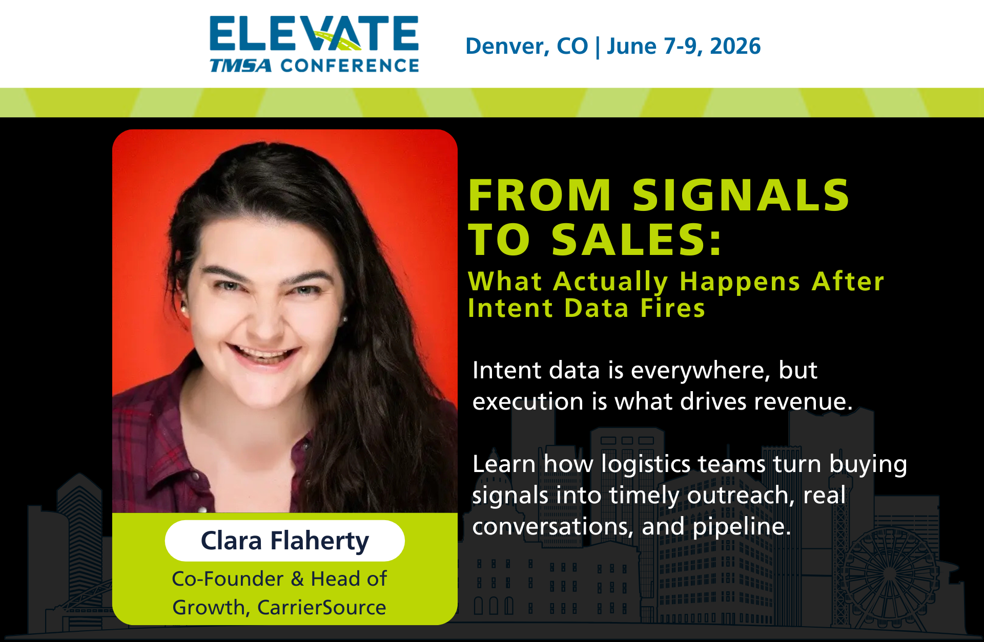 2026 ELEVATE: From Signals to Sales: What Actually Happens After Intent Data Fires