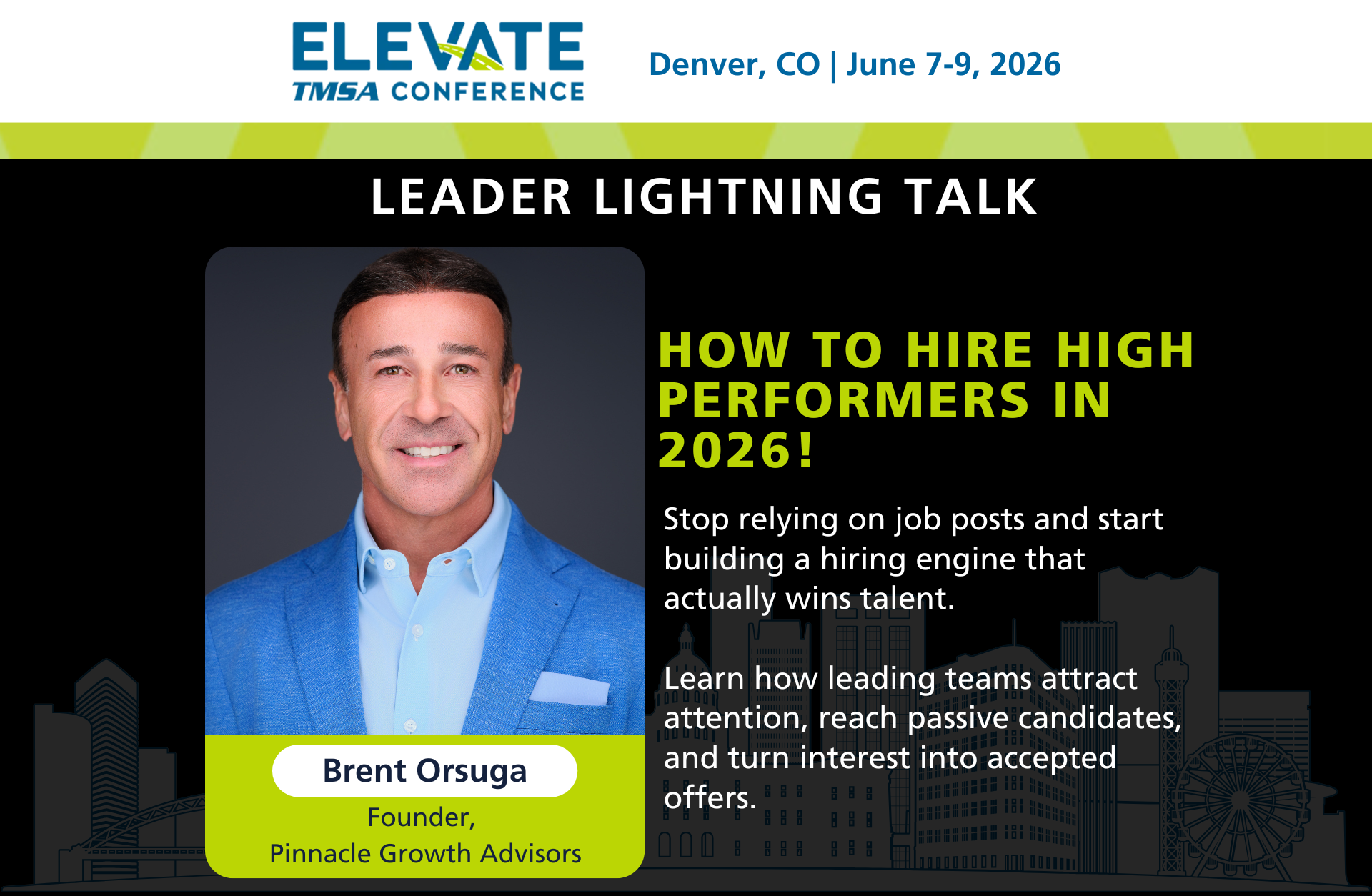 2026 ELEVATE: How to hire high performers in 2026!
