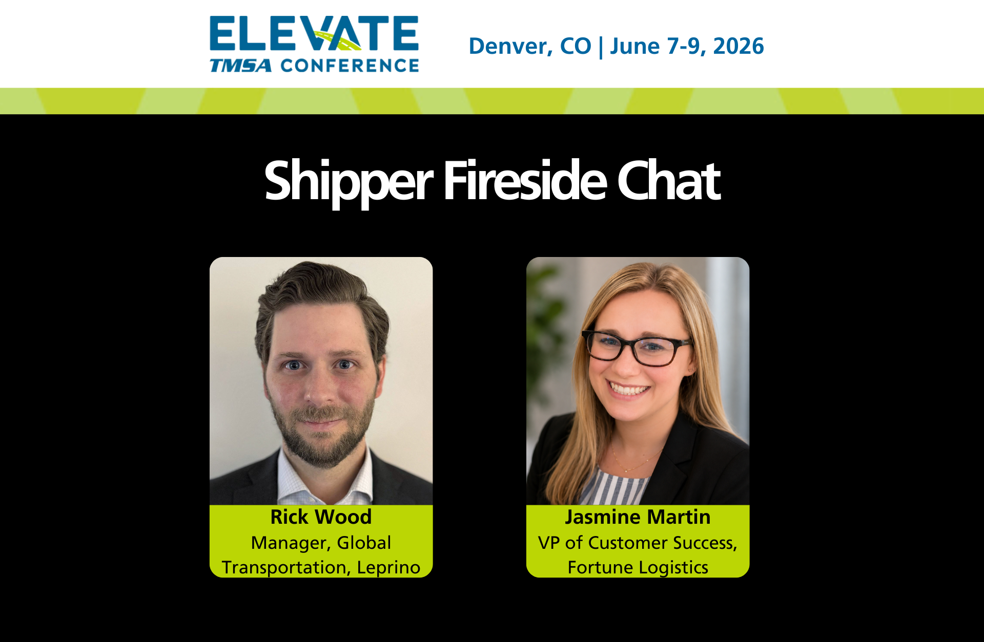 2026 ELEVATE: Shipper Fireside Chat