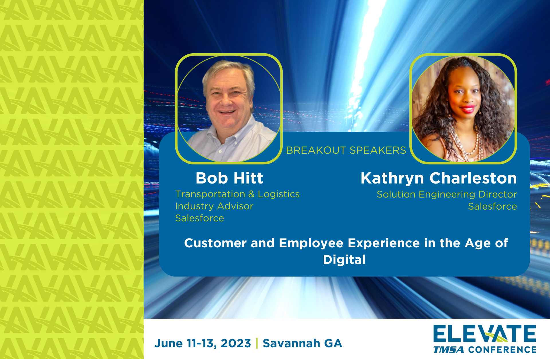 2023 TMSA ELEVATE Presentation: Customer and Employee Experience in the Age of Digital by Bob Hitt and Kathryn Charleston, Salesforce