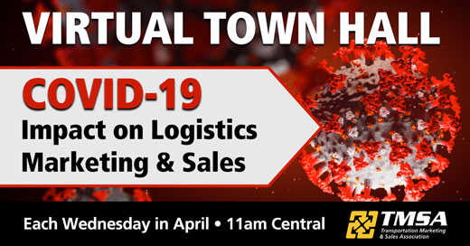 COVID-19 Logistics Marketing & Sales Virtual Town Hall Meetings - April 29, 2020