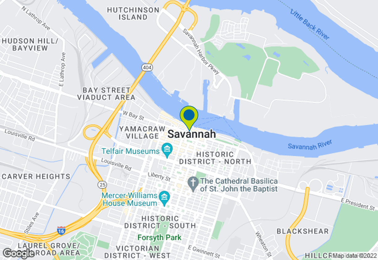Map with Green Pin Map with Green Pin