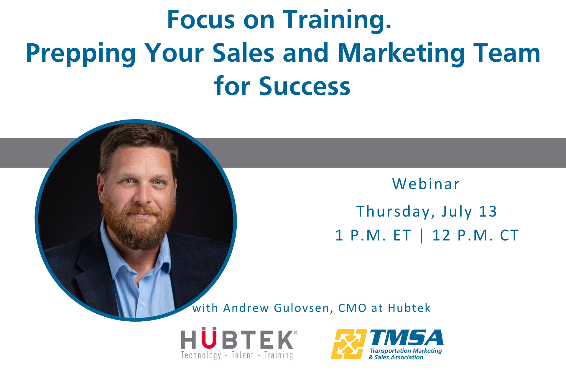 Focus on Training. Prepping Your Sales and Marketing Team for Success