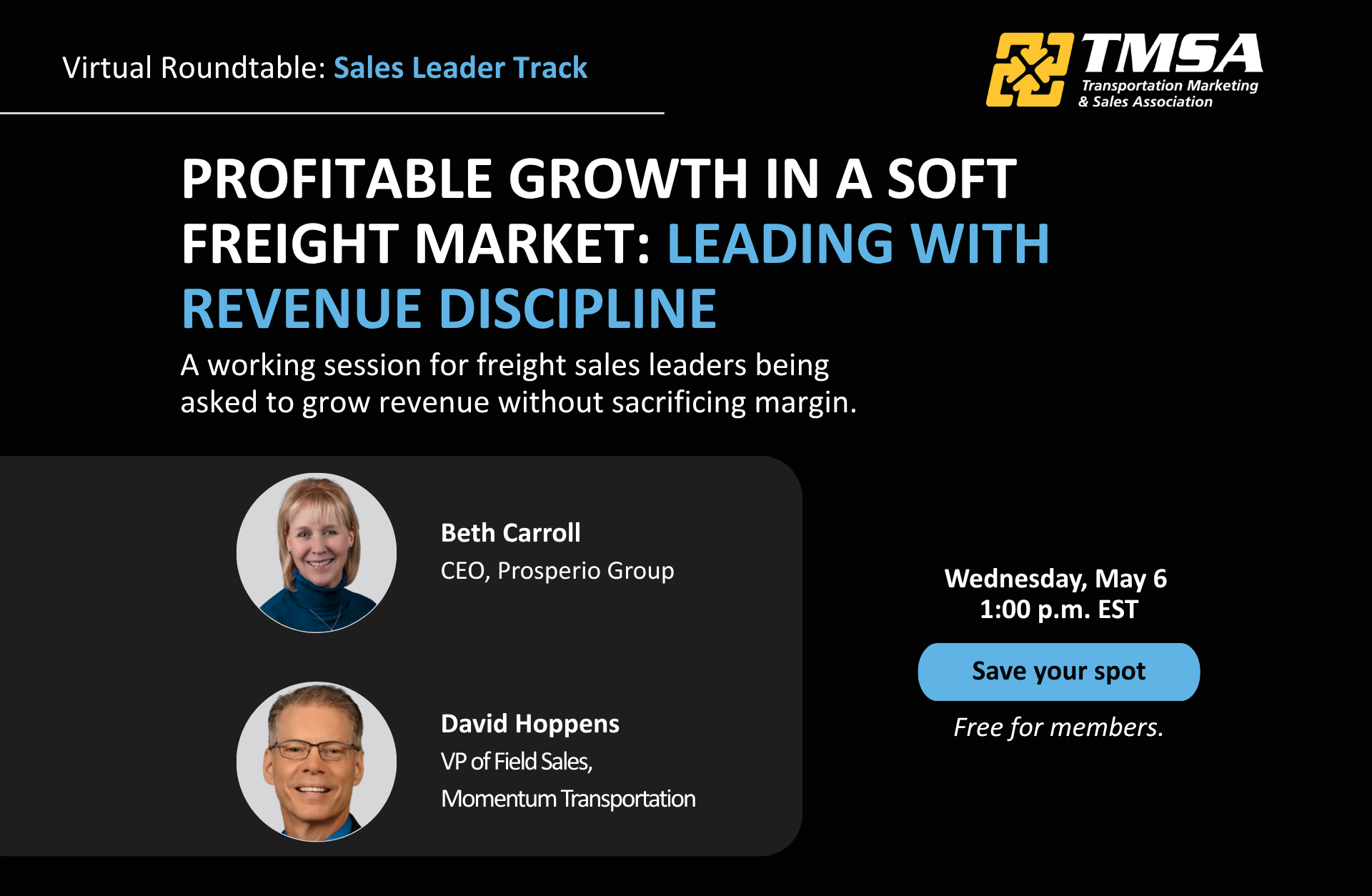 Profitable Growth in a Soft Freight Market: Leading with Revenue Discipline