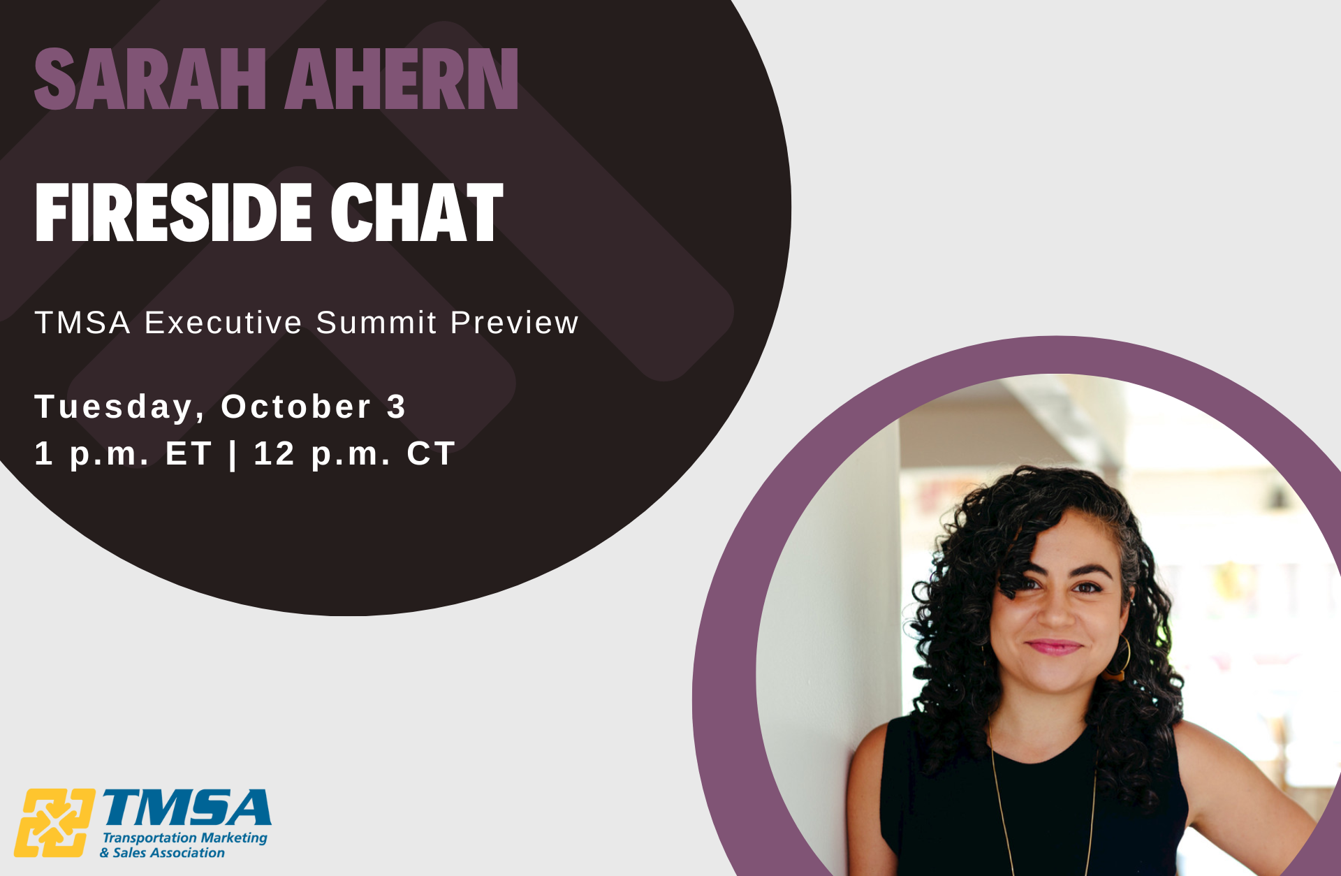 TMSA Fireside Chat with Sarah Ahern - Executive Summit Preview Show