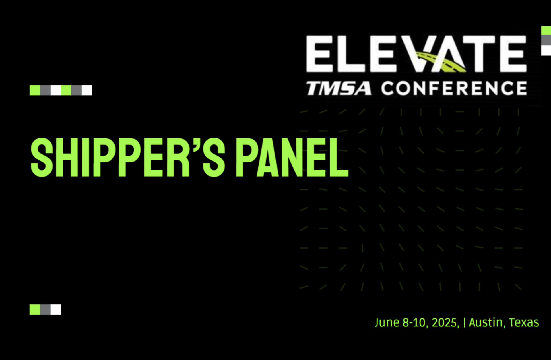 2025 ELEVATE: Shipper's Panel